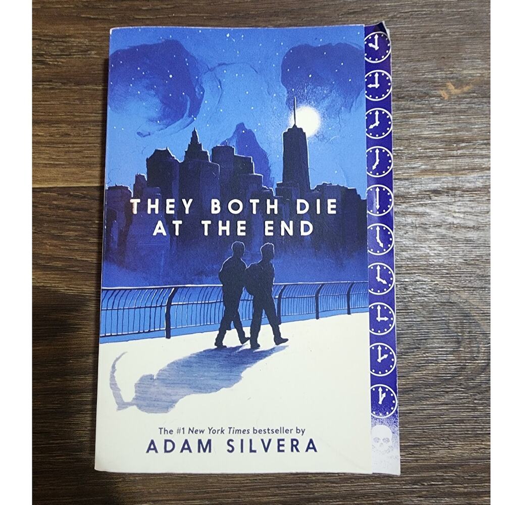 They Both Die At The End Paperback Book Adam Silvera